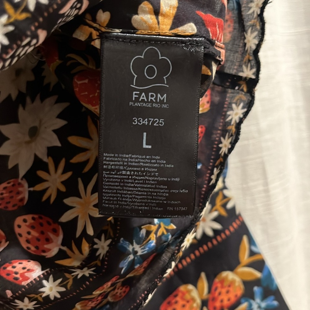 FARM RIO Jujus Garden Floral Blouse - Picture 10 of 11